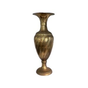 Large Brass Vase 28 cm